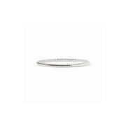 Havana Demi Bangle-Silver