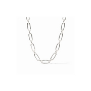 Palladio Link Necklace-Silver
