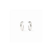 Hammered Hoop-Silver S