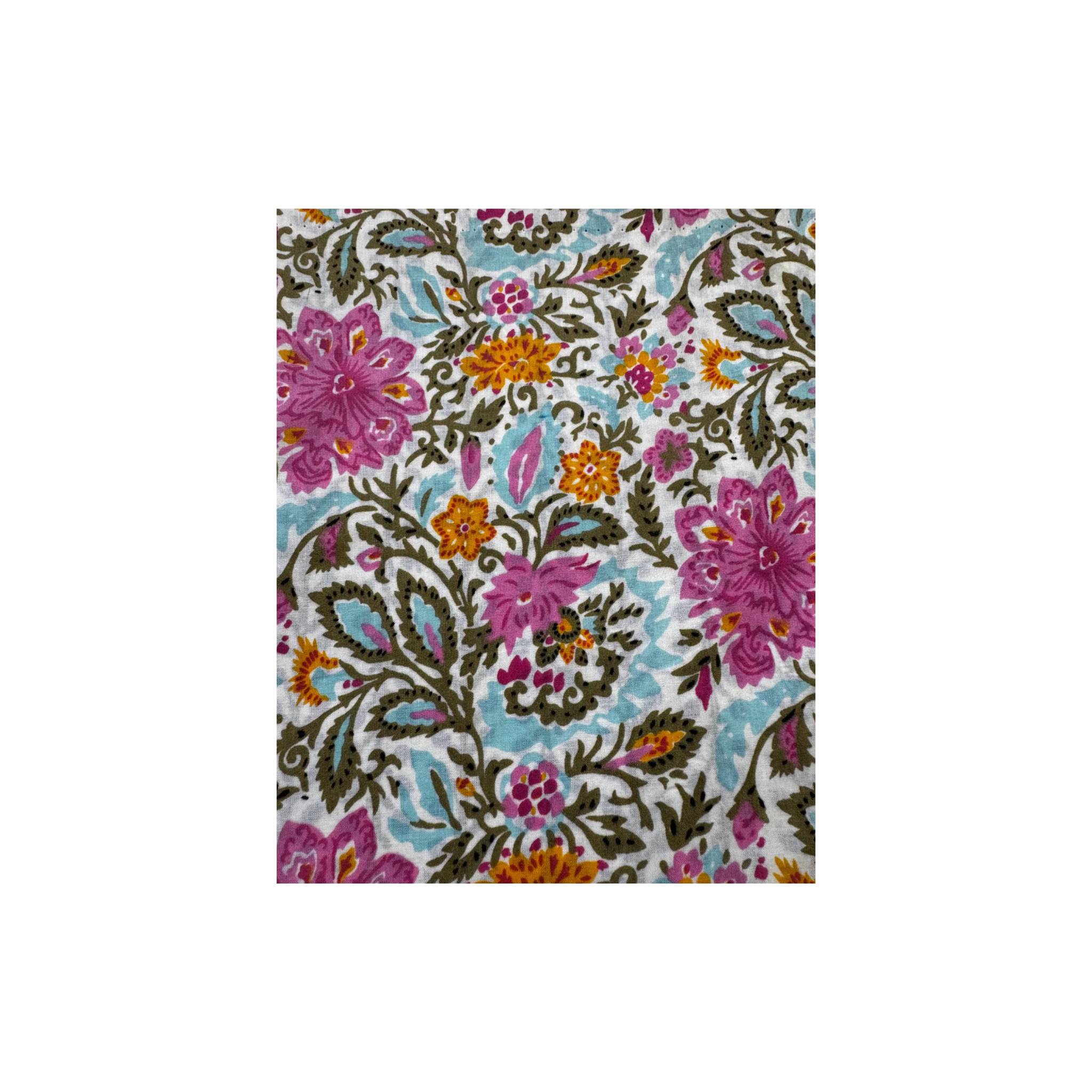 Soothe Our Souls Cotton Loungewear Short Set-Sophia Springtime Bouquet