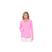 Scarlett Cuffed Sleeve Pullover- Hot Pink