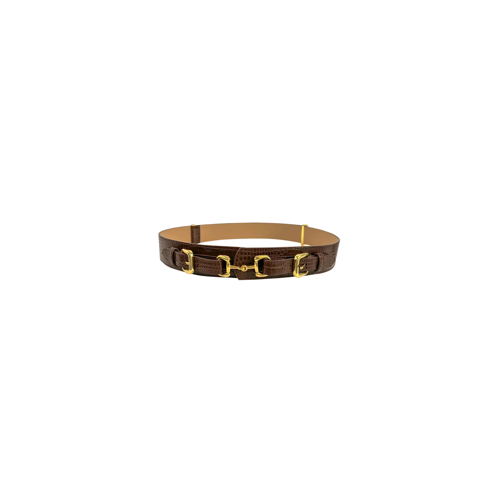 Double Trouble Belt-Brown