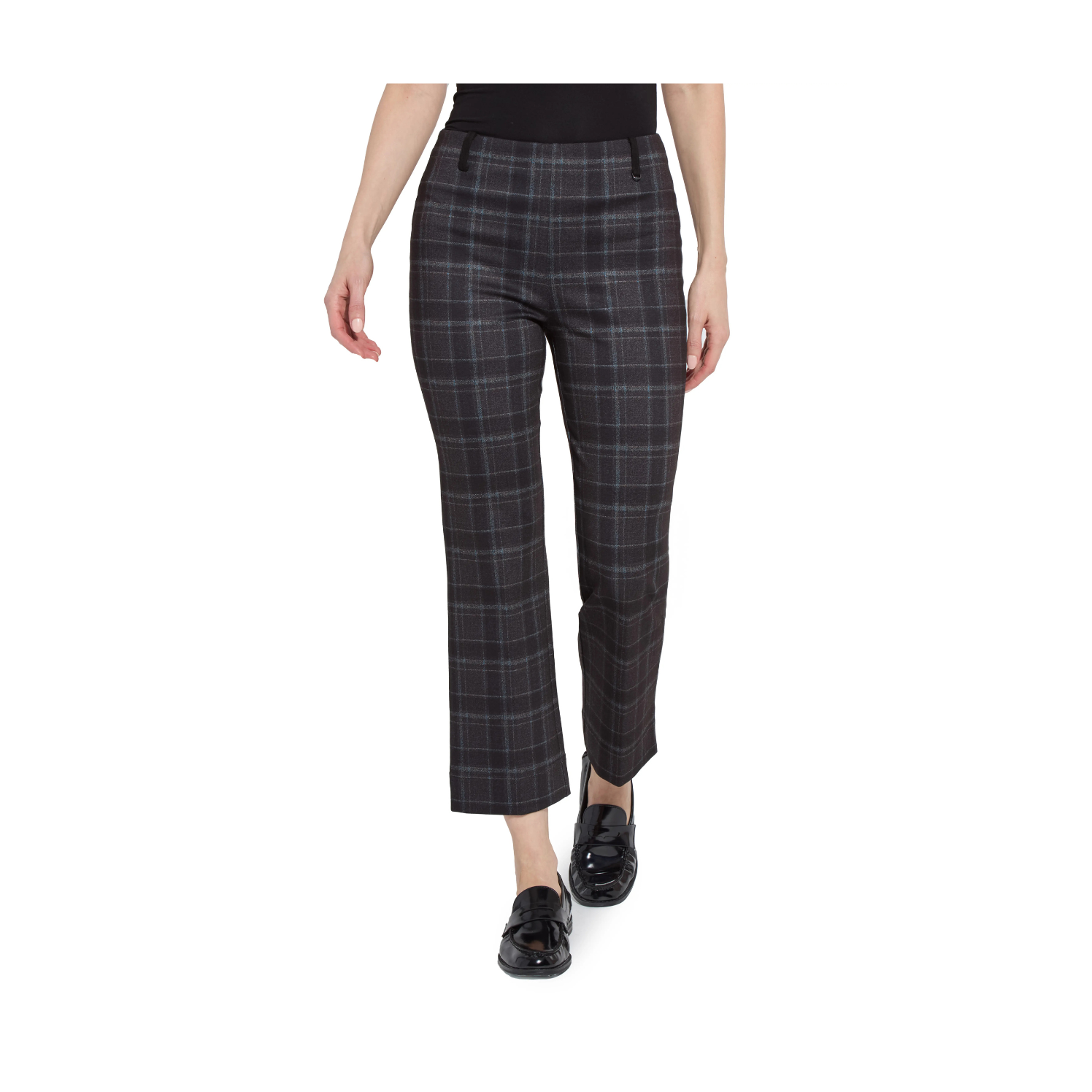 Lysse Bristol Plaid Baby Boot Ankle Pants