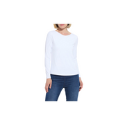 Lyssential Long Sleeve Top -White
