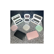 Compact At Last! Make up Mirror - Large Mint (1x/5x)