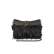 Shimmy, Black Crossbody Handbag