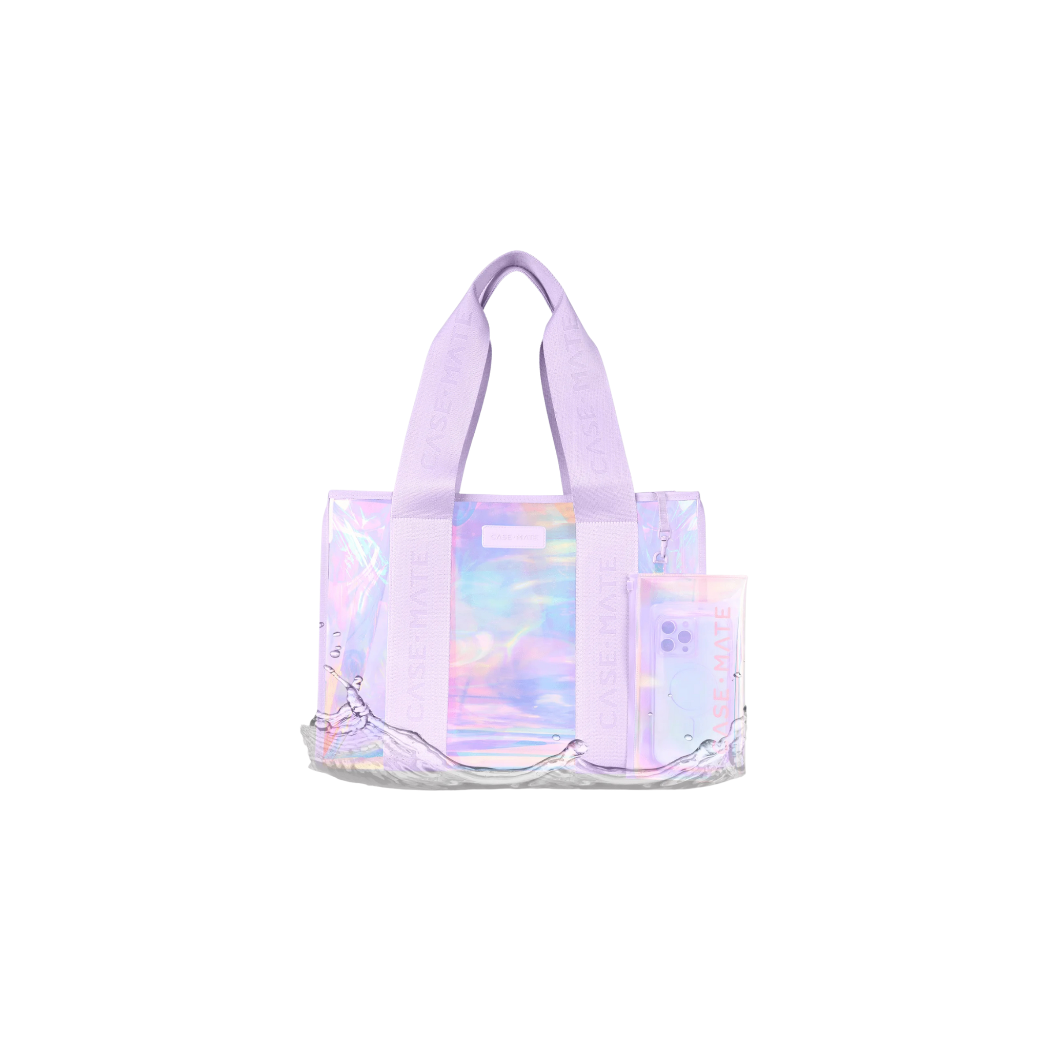 Case Mate Soap Bubble Jelly Tote Bag w/ Phone Pouch