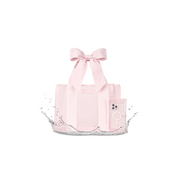 Case Mate Ballet Pink Bow Jelly Tote w/ Phone Pouch