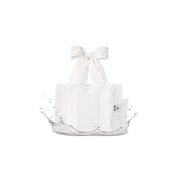 Case Mate Ivory Pearl Jelly Tote w/ Phone Pouch