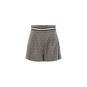 Emily McCarthy Relaxed Short -Black Tonal Monogram