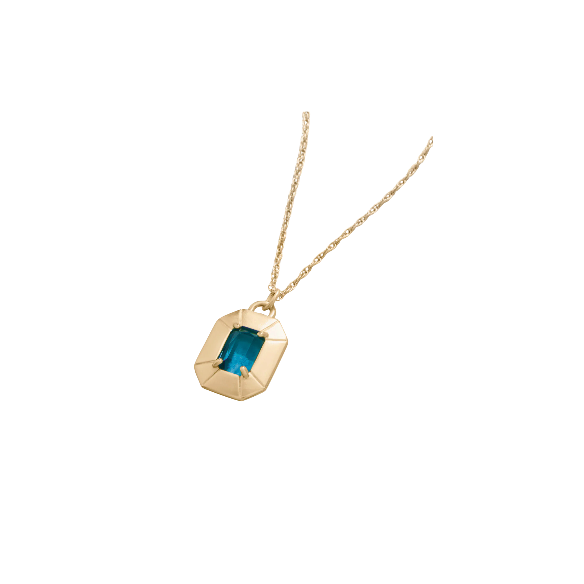 Chateau Necklace -18" Navy