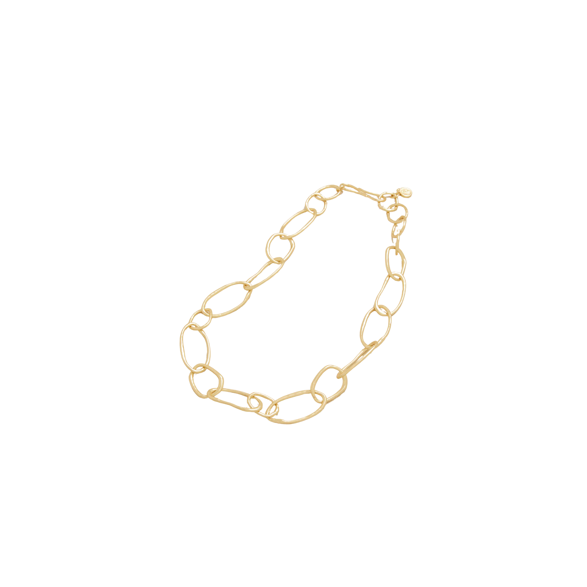 River Club Necklace-17" Gold