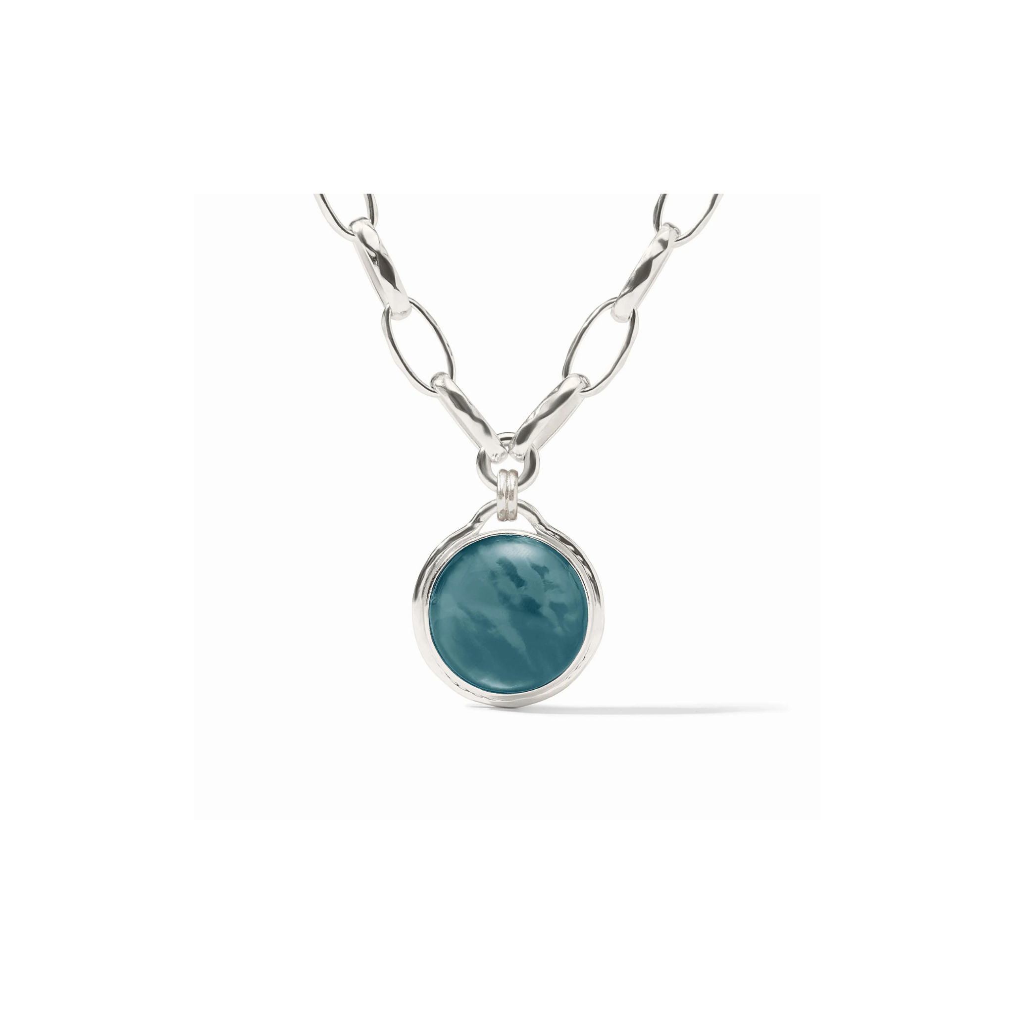 Solara Statement Necklace -Silver