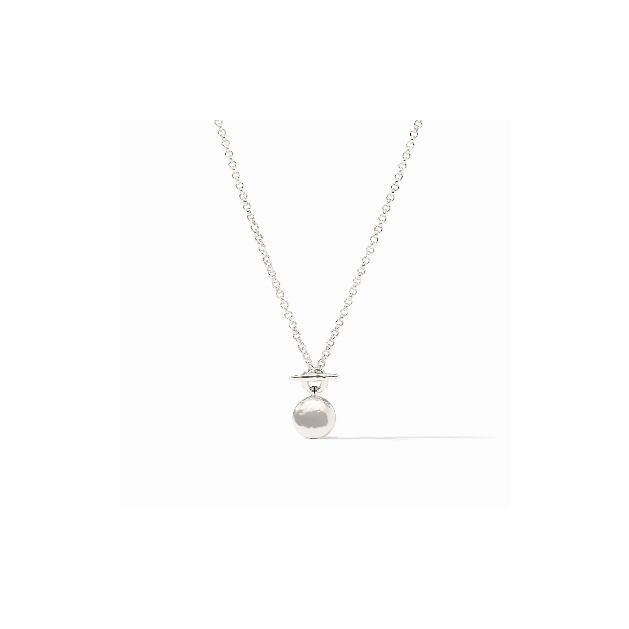 Solara Delicate Necklace -Silver