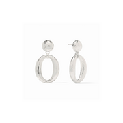 Solara Orbit Statement Earring -Silver
