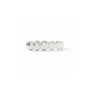 Solara Nova Hinge Bangle -Silver
