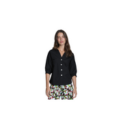 APNY Shirt w/ Blouson Sleeve -Black