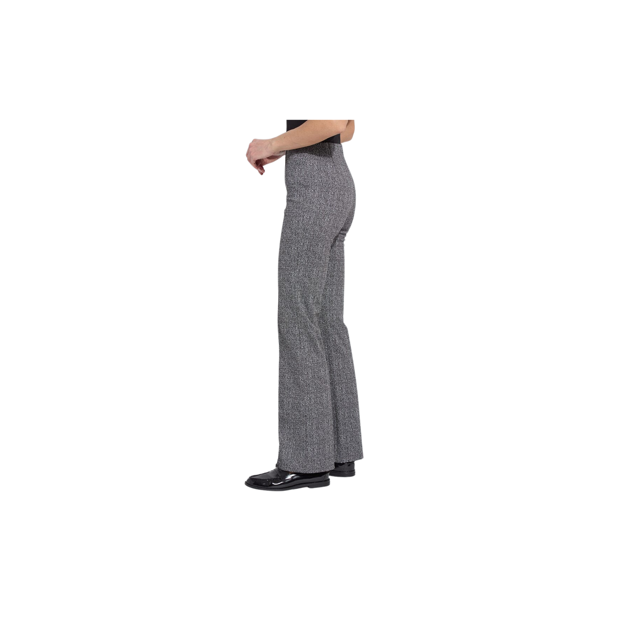 Elysse Wide Leg Pant -Smokey Salt and Pepper