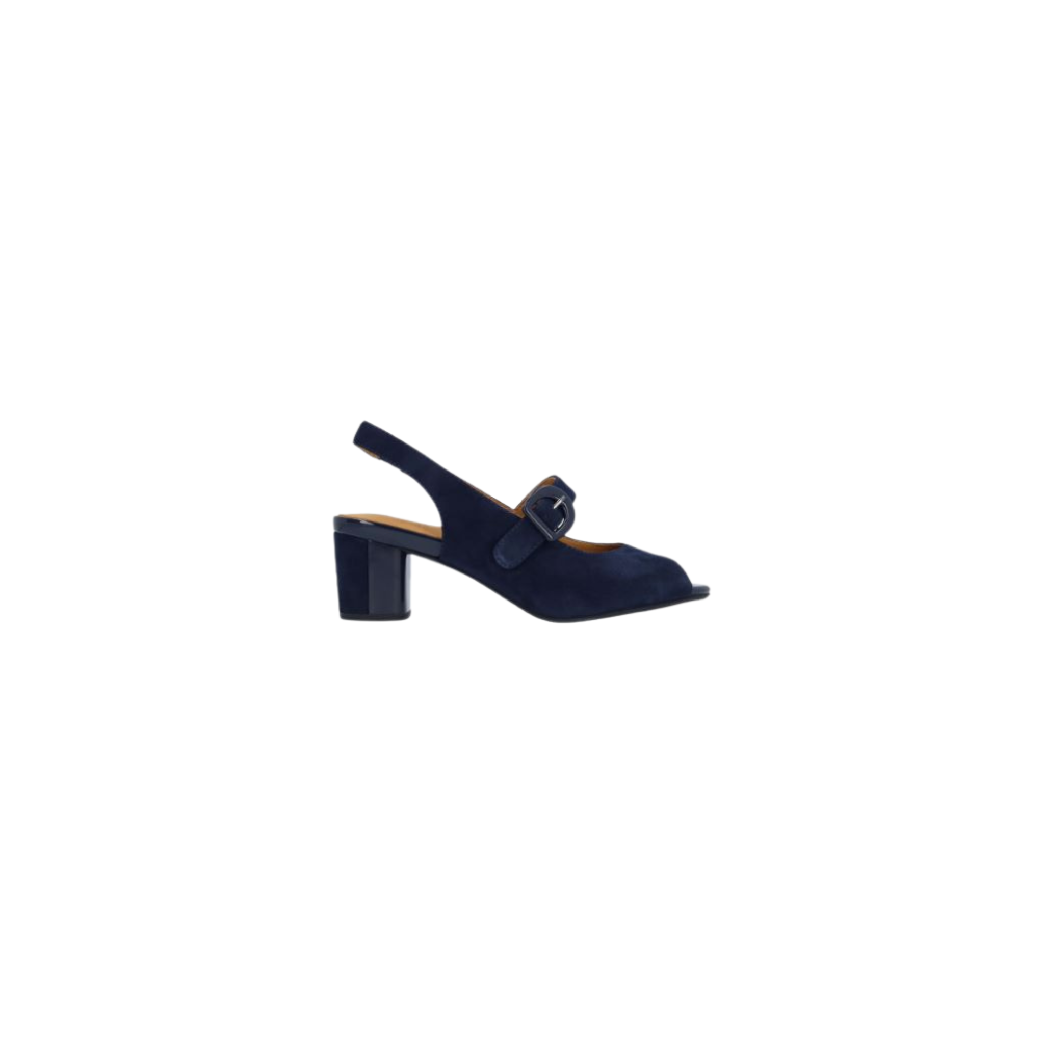 Merryn Leather Pump-Dk Navy Kidsuede
