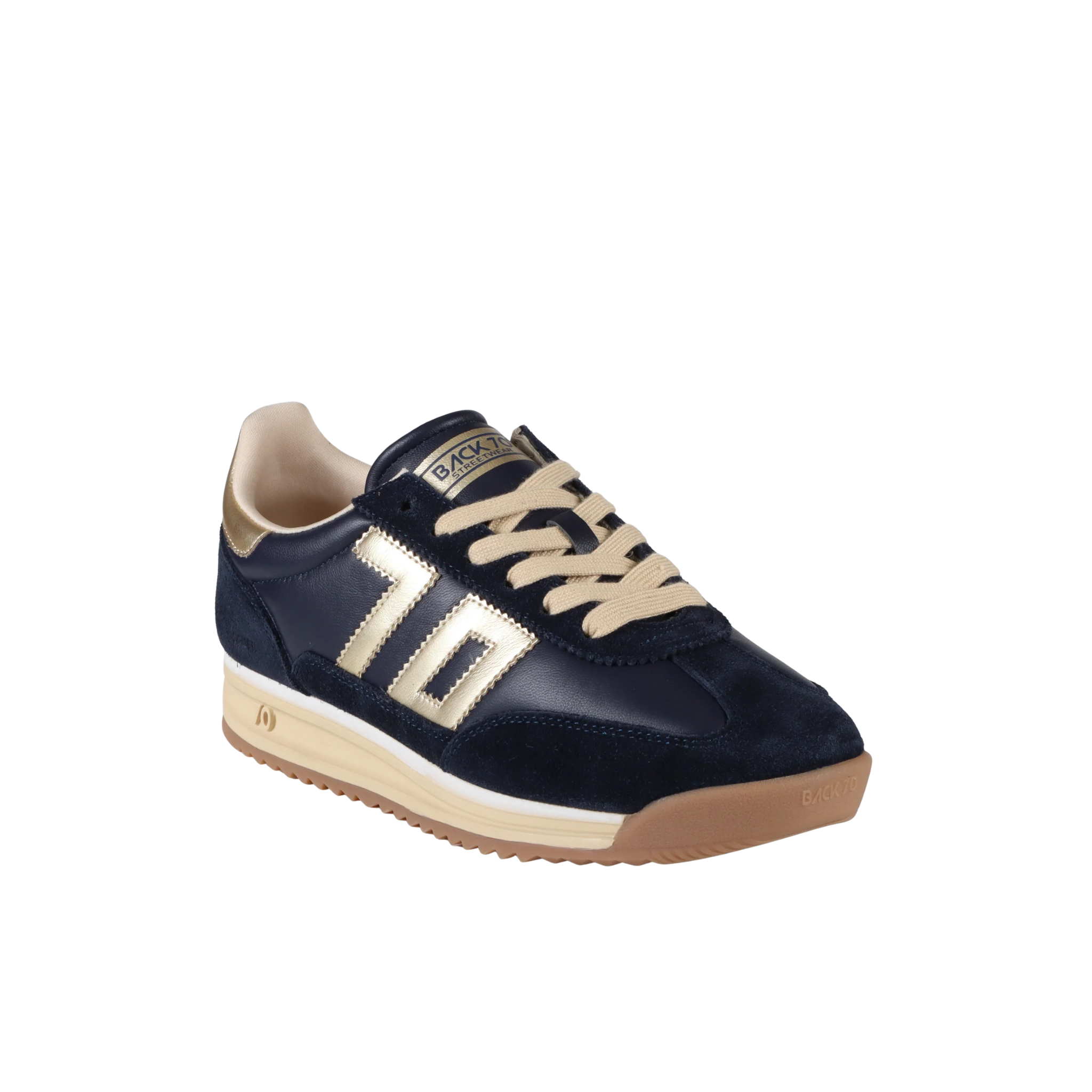 Jogger N Sneaker-Navy/Gold