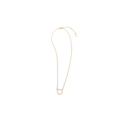 SLV Necklace 18" Thankful/Ring -Gold