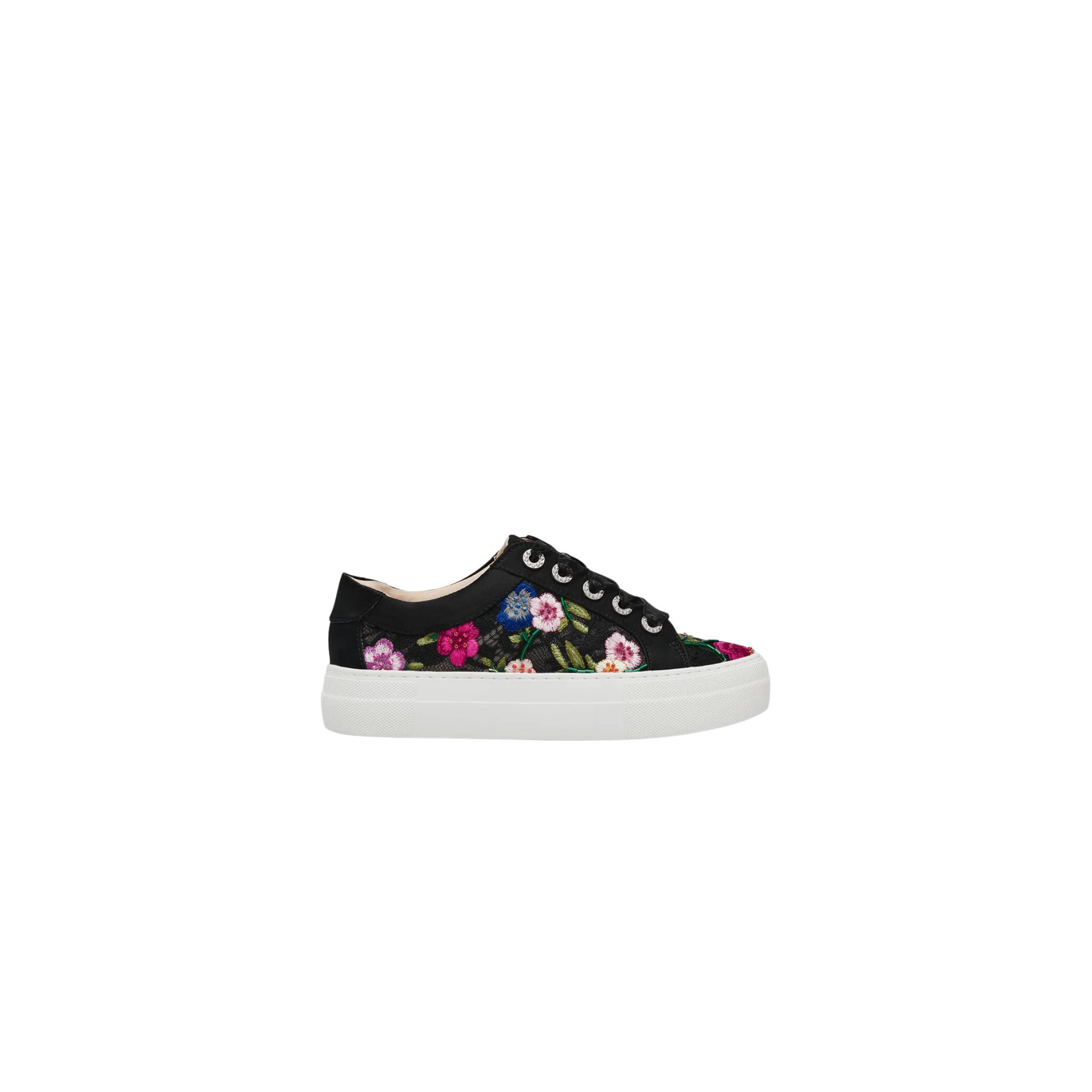 Jayla Sneaker Black Multi Floral