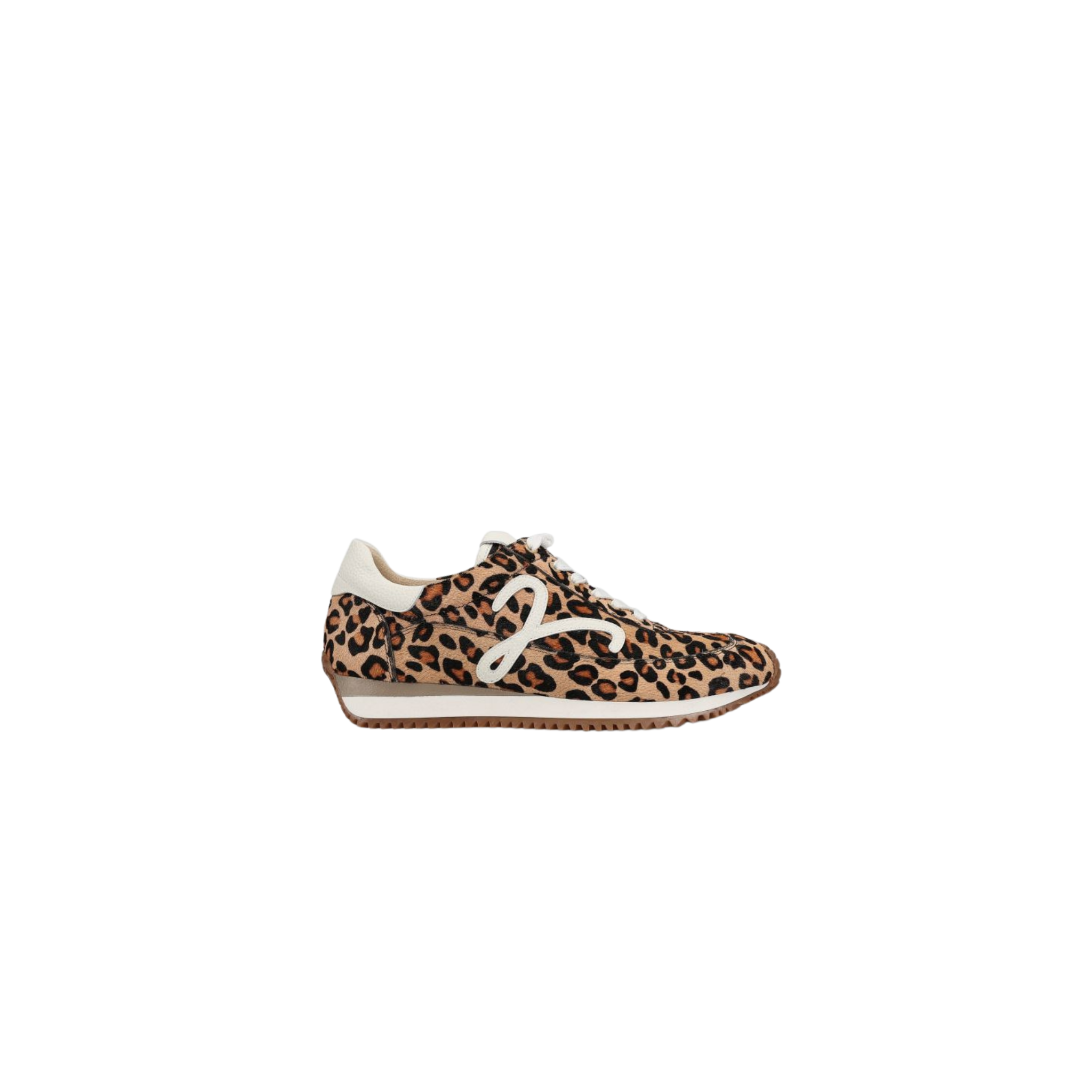 Queen Sneaker Camel Dino Hair