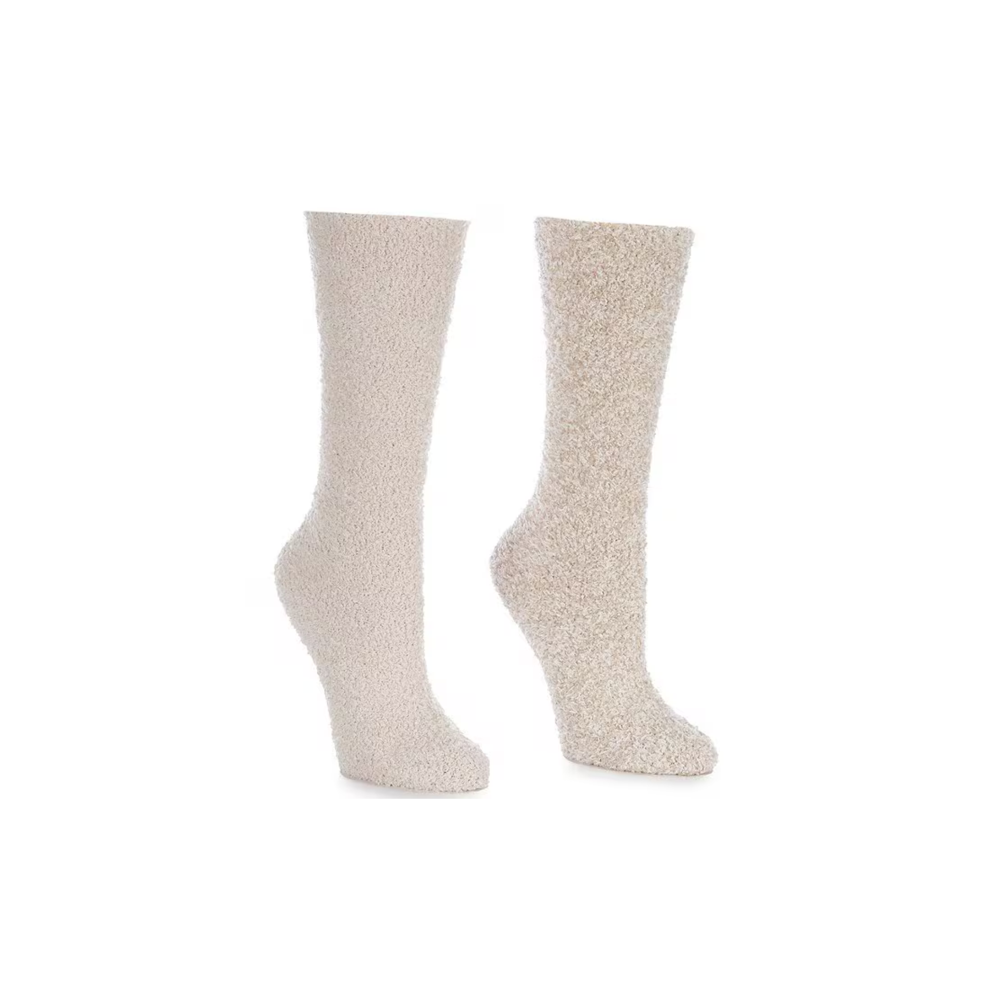 Barefoot Dreams CozyChic 2 Pair Sock Set -Stone Multi