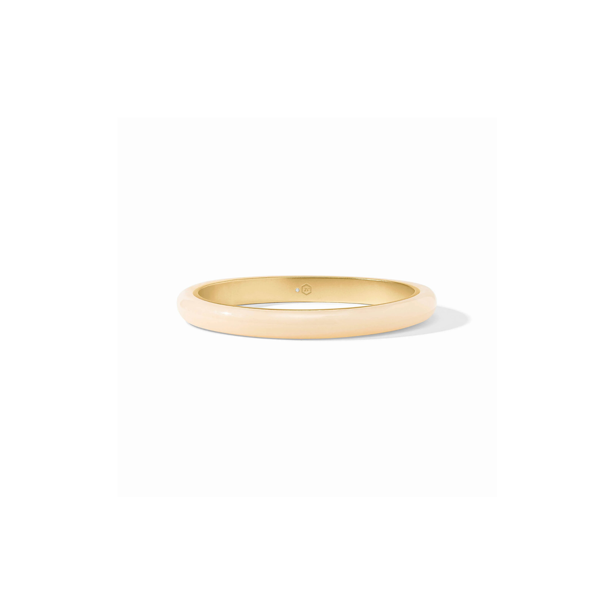 Madison Statement Bangle-Ivory (Med)