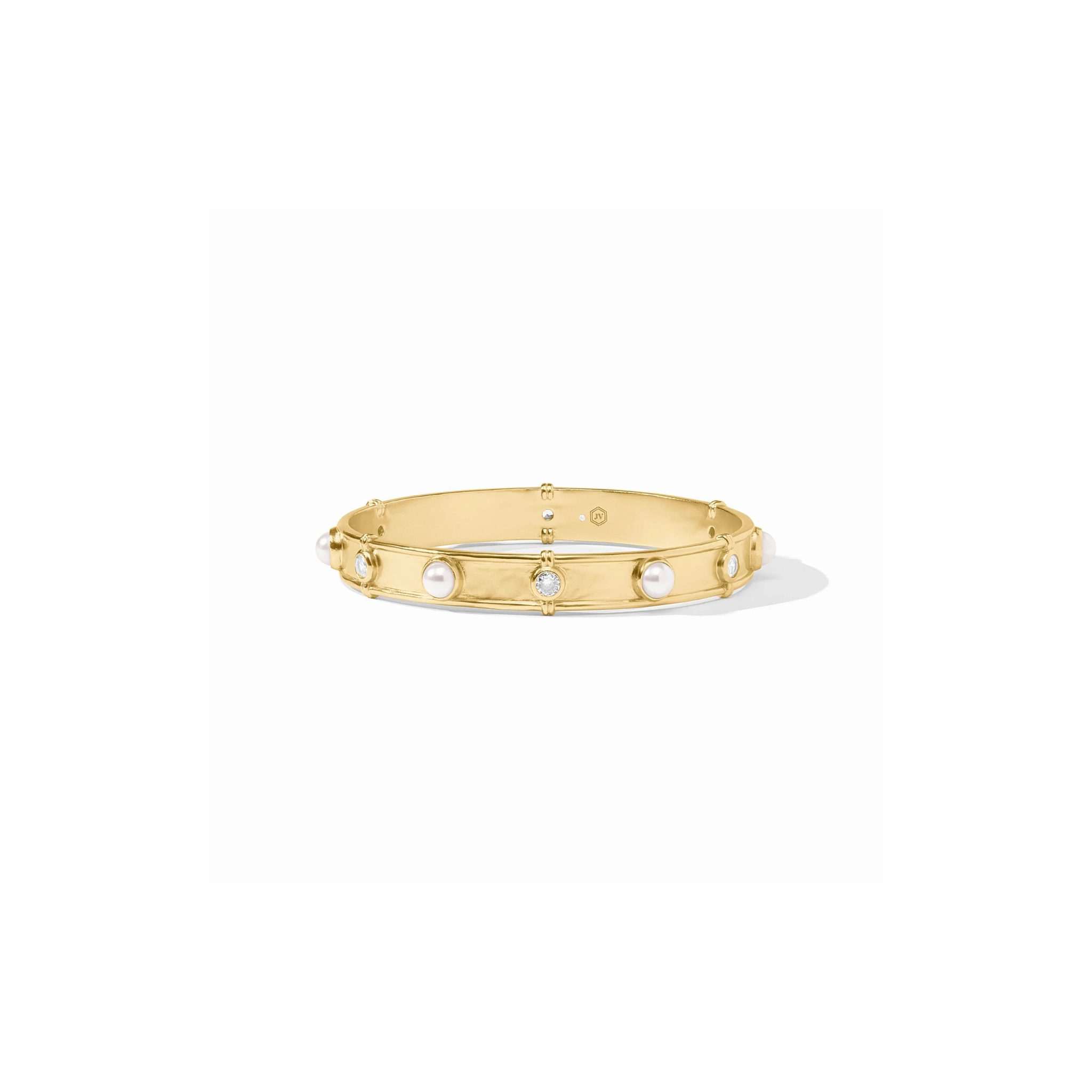 Tribeca Bangle-Pearl (Med)