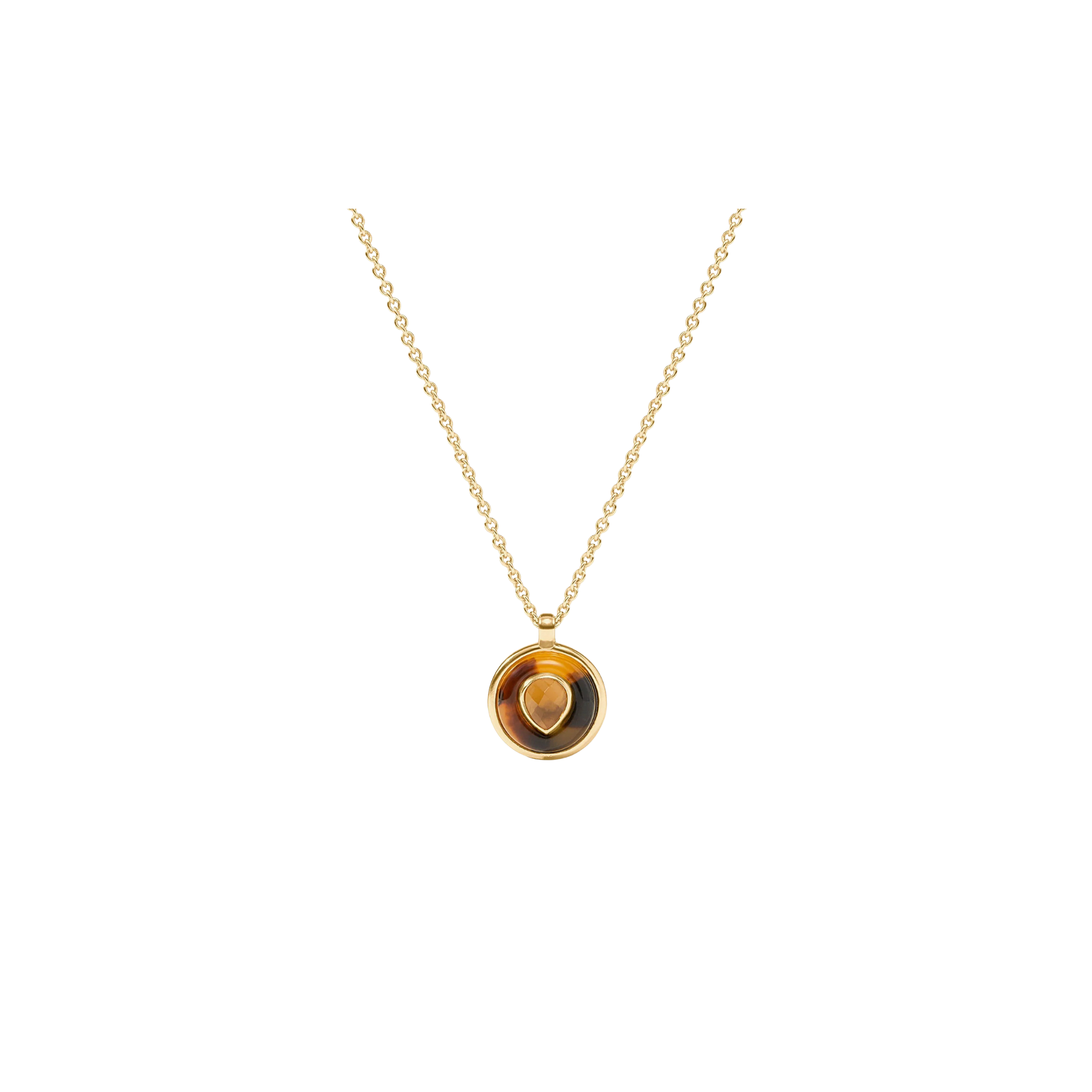 Carnaby Delicate Necklace-Tortoiseshell (OS)