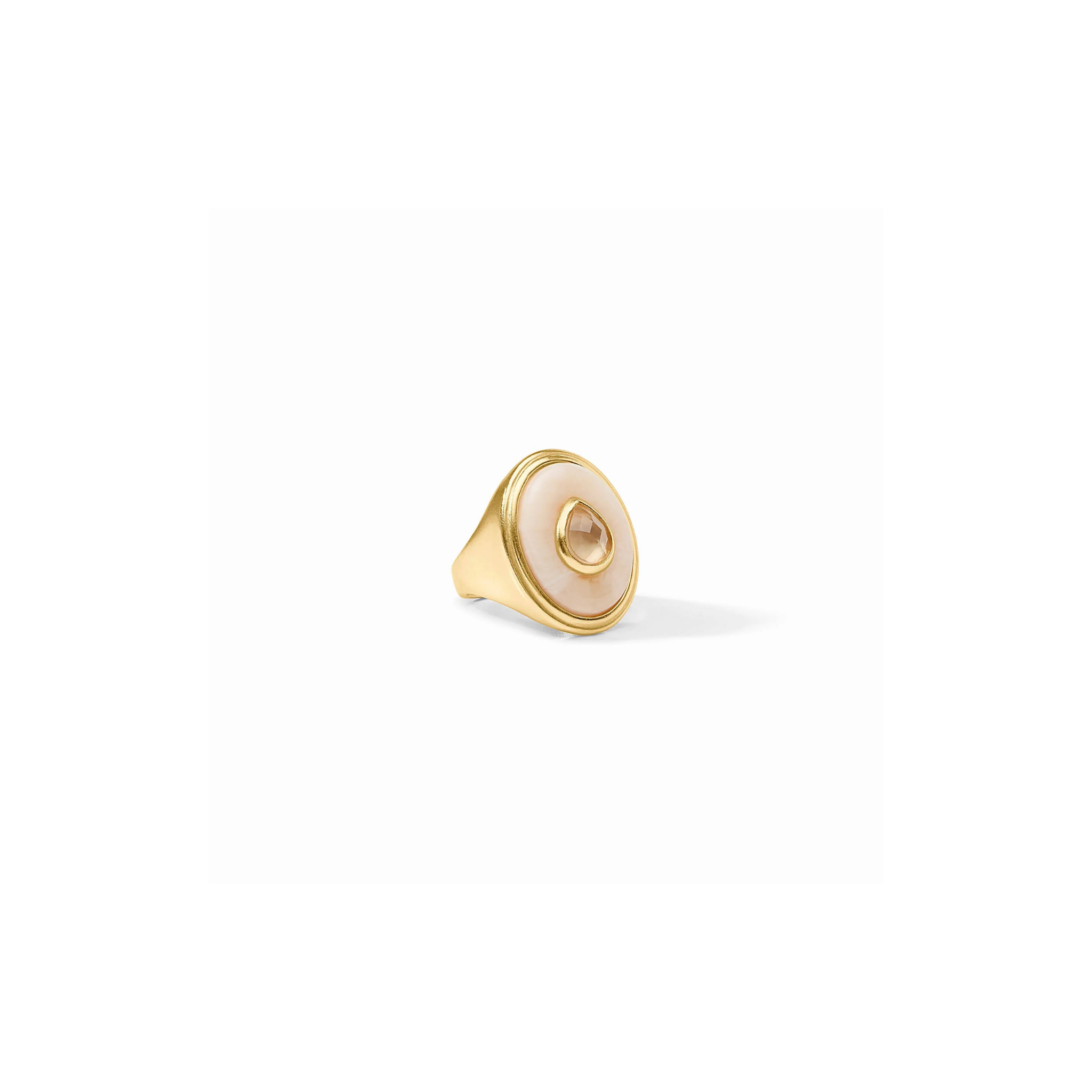 Carnaby Statement Ring- Ivory Size 8
