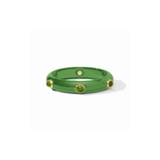 Carnaby Stone Bangle-Palmetto Green (Med)