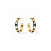 Tribeca Hoop Earring-Pearl (Med)