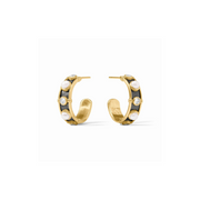 Tribeca Hoop Earring-Pearl (SM)