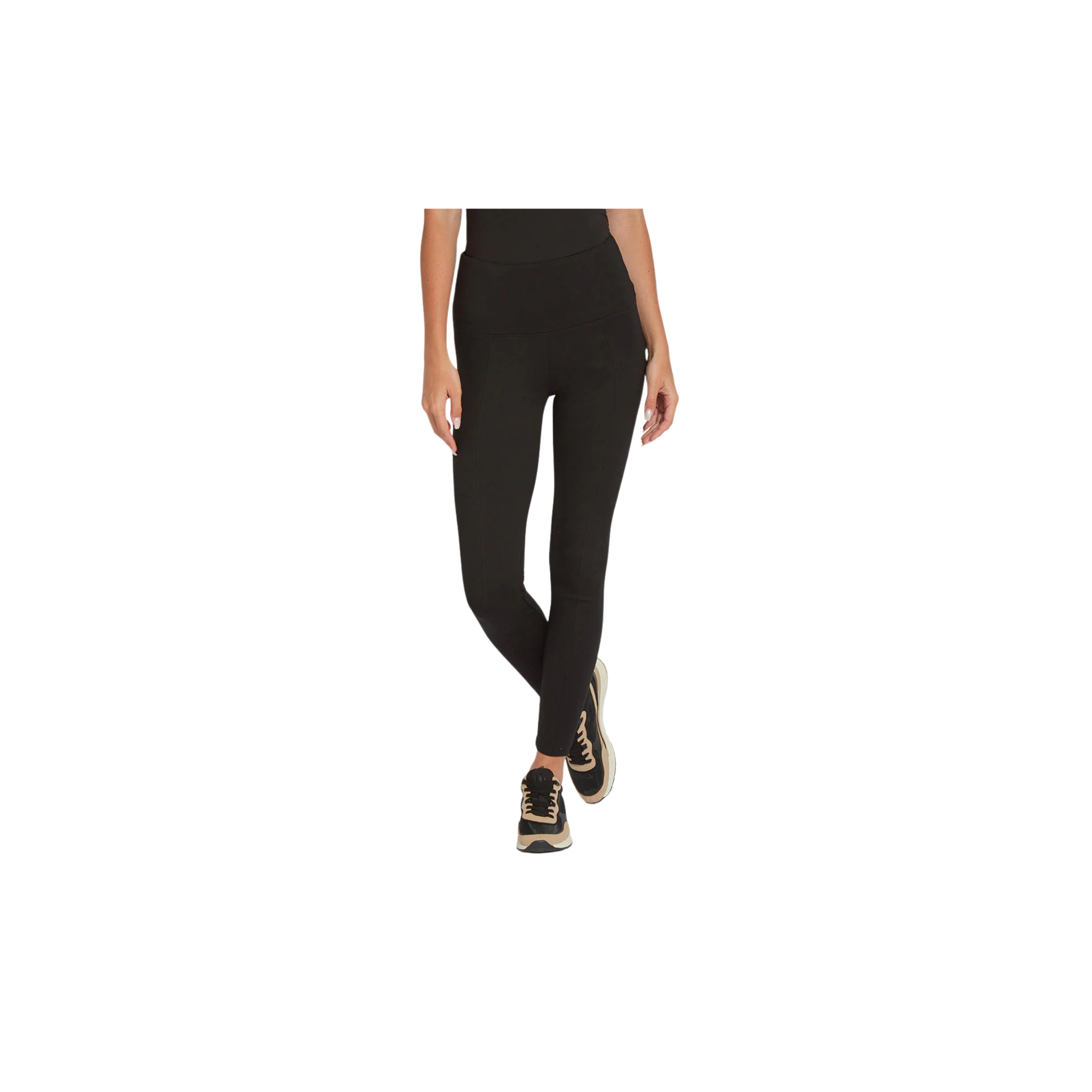 Signature Center Seam Legging-Black