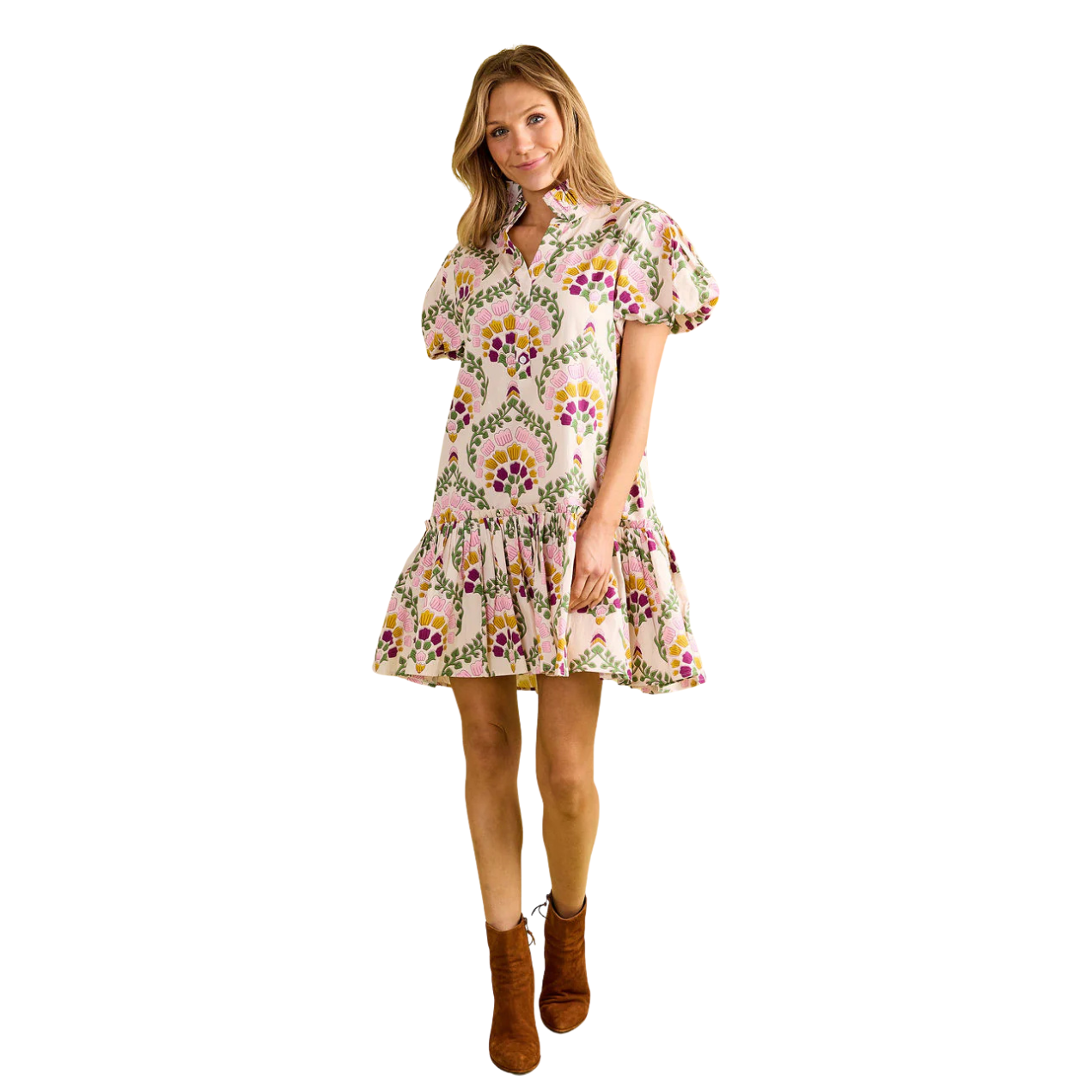 Double A Gia Dress-Botanique