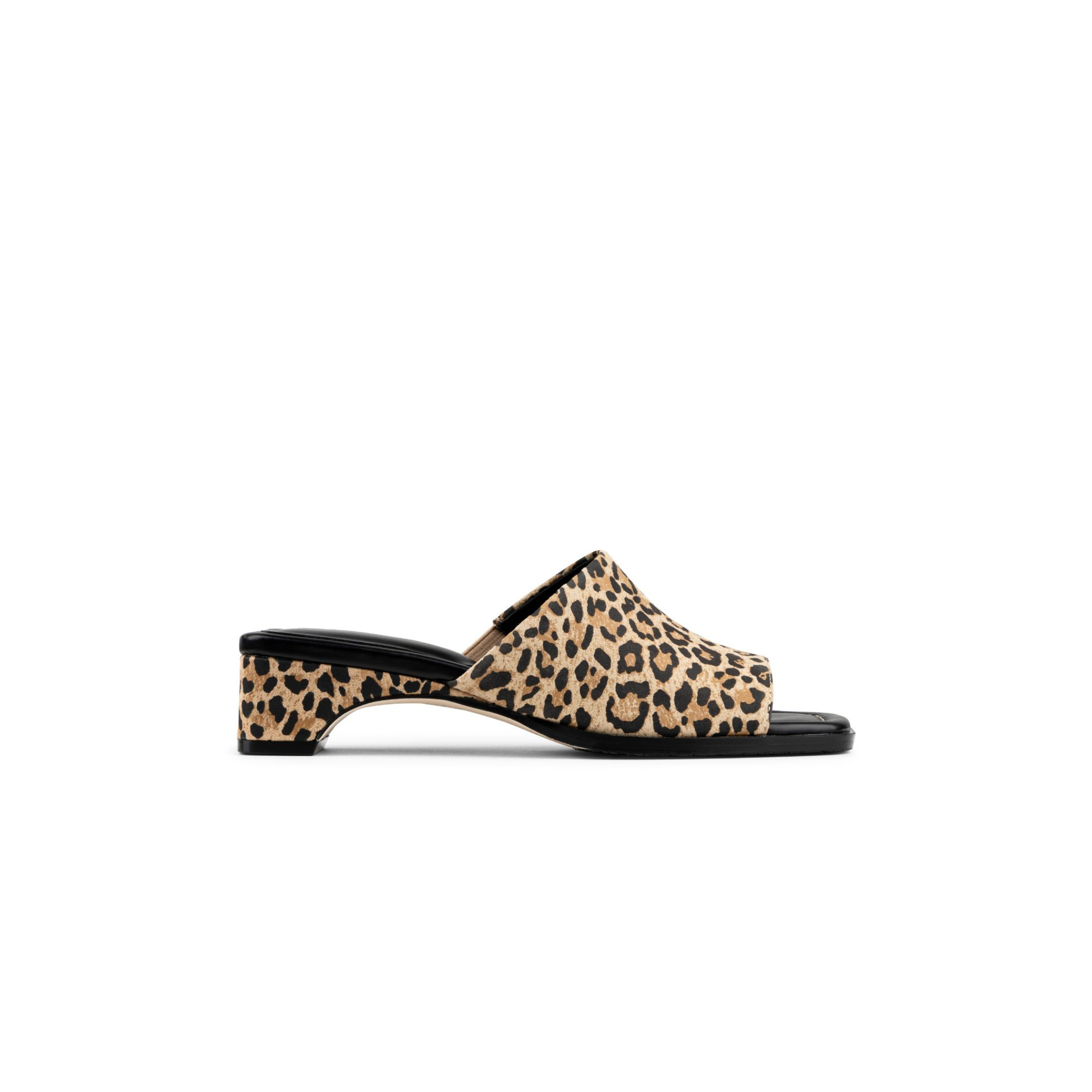 Clodie Sandle -Natural Black Leopard