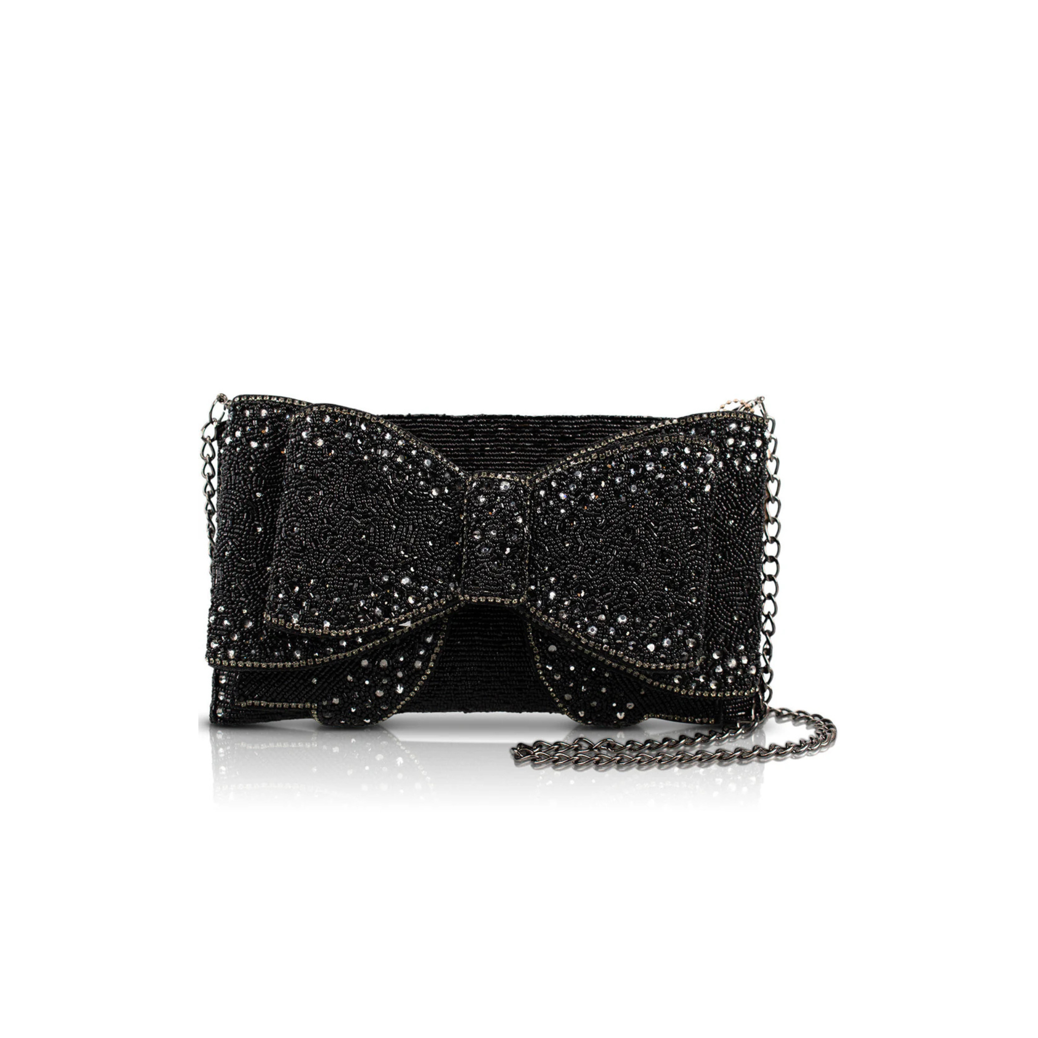 Bow Chic Crossbody/Clutch Handbag