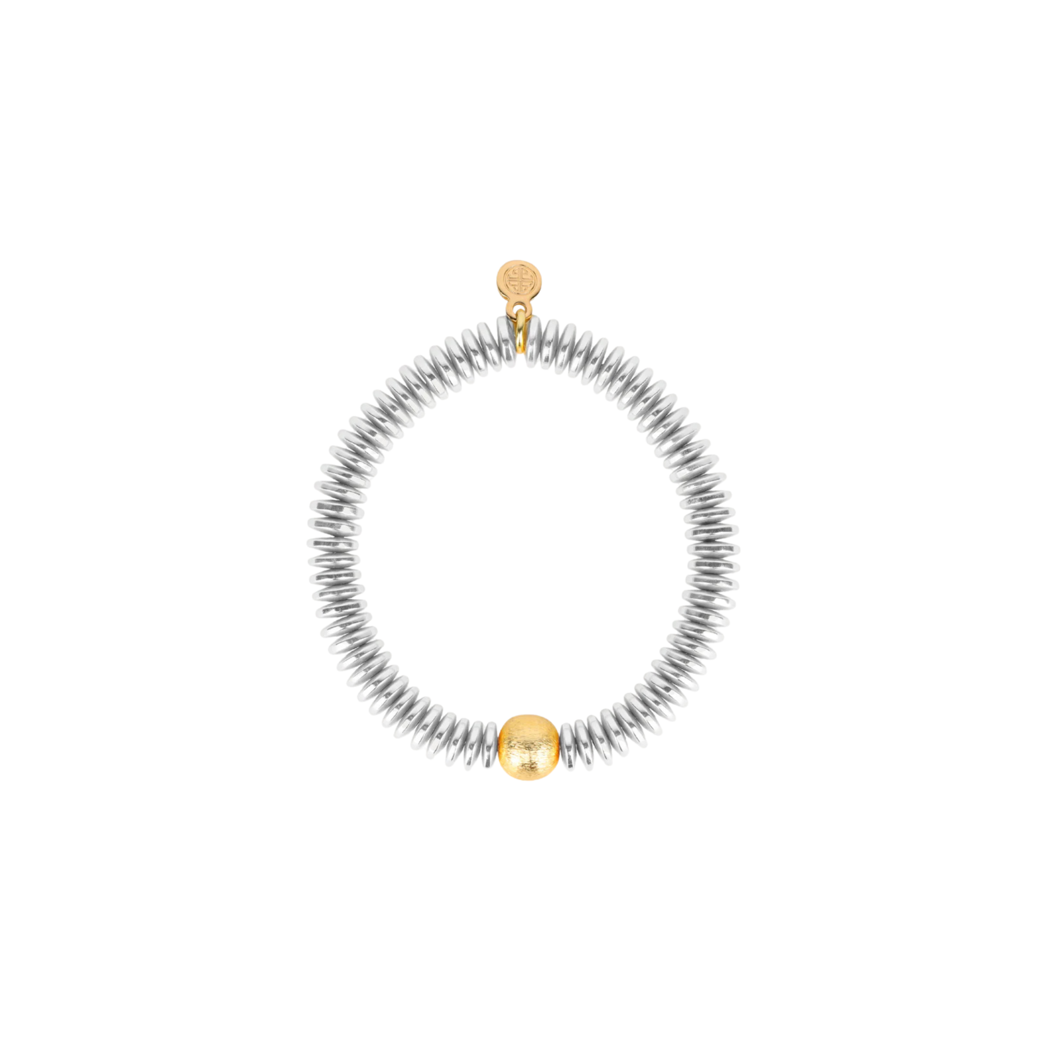 BuDhaGirl Maxi Galleon Bracelet -Silver