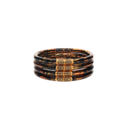 BuDhaGirl KOI Leopard All Weather Bangle Set of 4