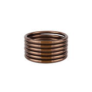 BuDhaGirl Meteorite All Weather Bangles Set of 6