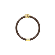 BuDhaGirl Fauna Panther All Weather Bangle -Chocolate