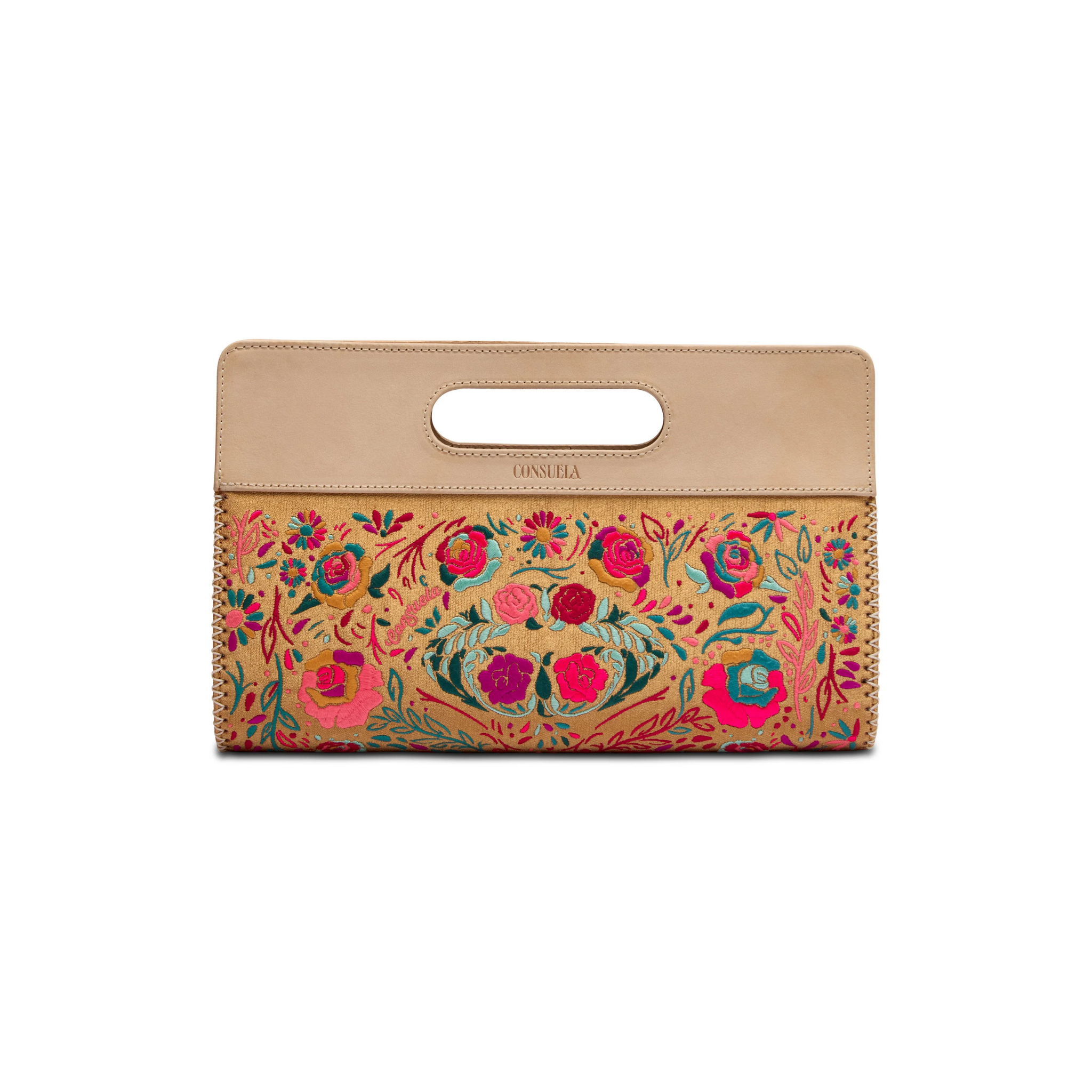 Consuela Super Clutch -Bronzer