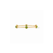Milano Luxe Bangle-Iridescent Palmetto Green/Gold (M)