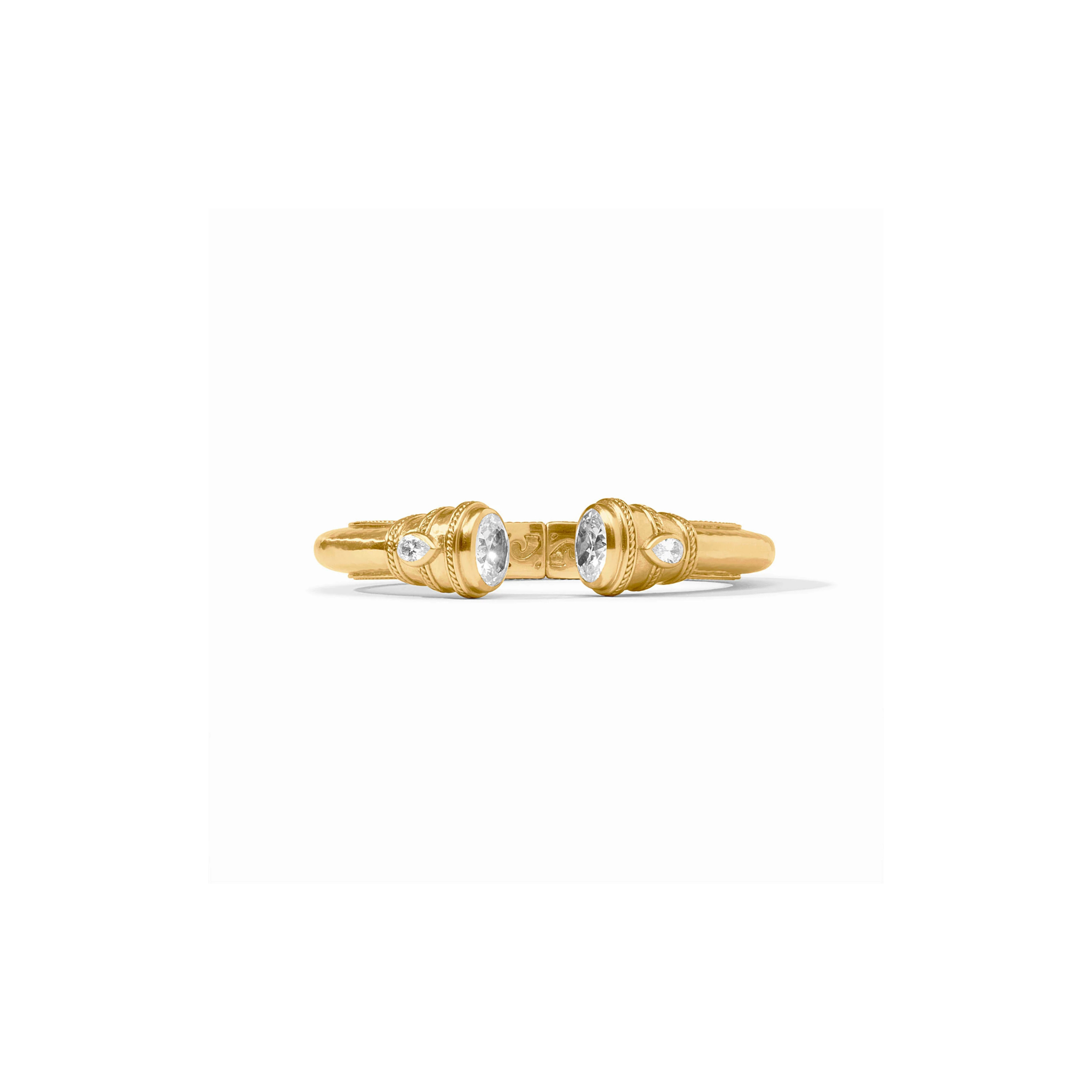 Cannes Demi Cuff -Cubic Zirconia/Gold