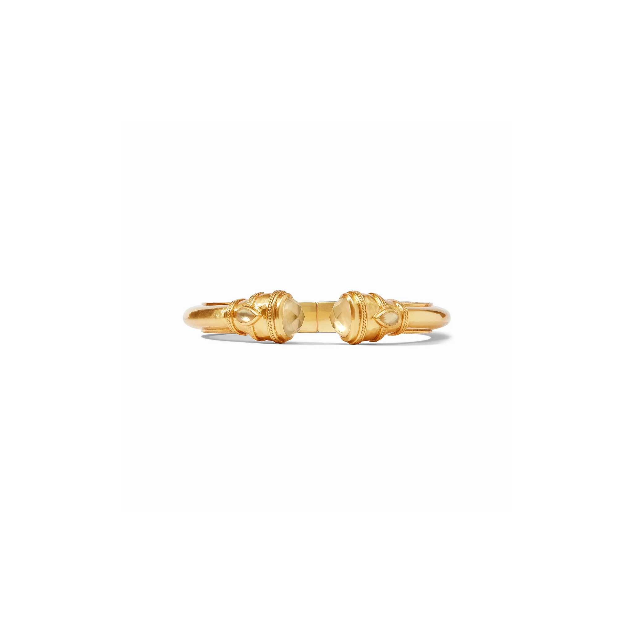 Cannes Demi Cuff -Iridescent Champagne/Gold