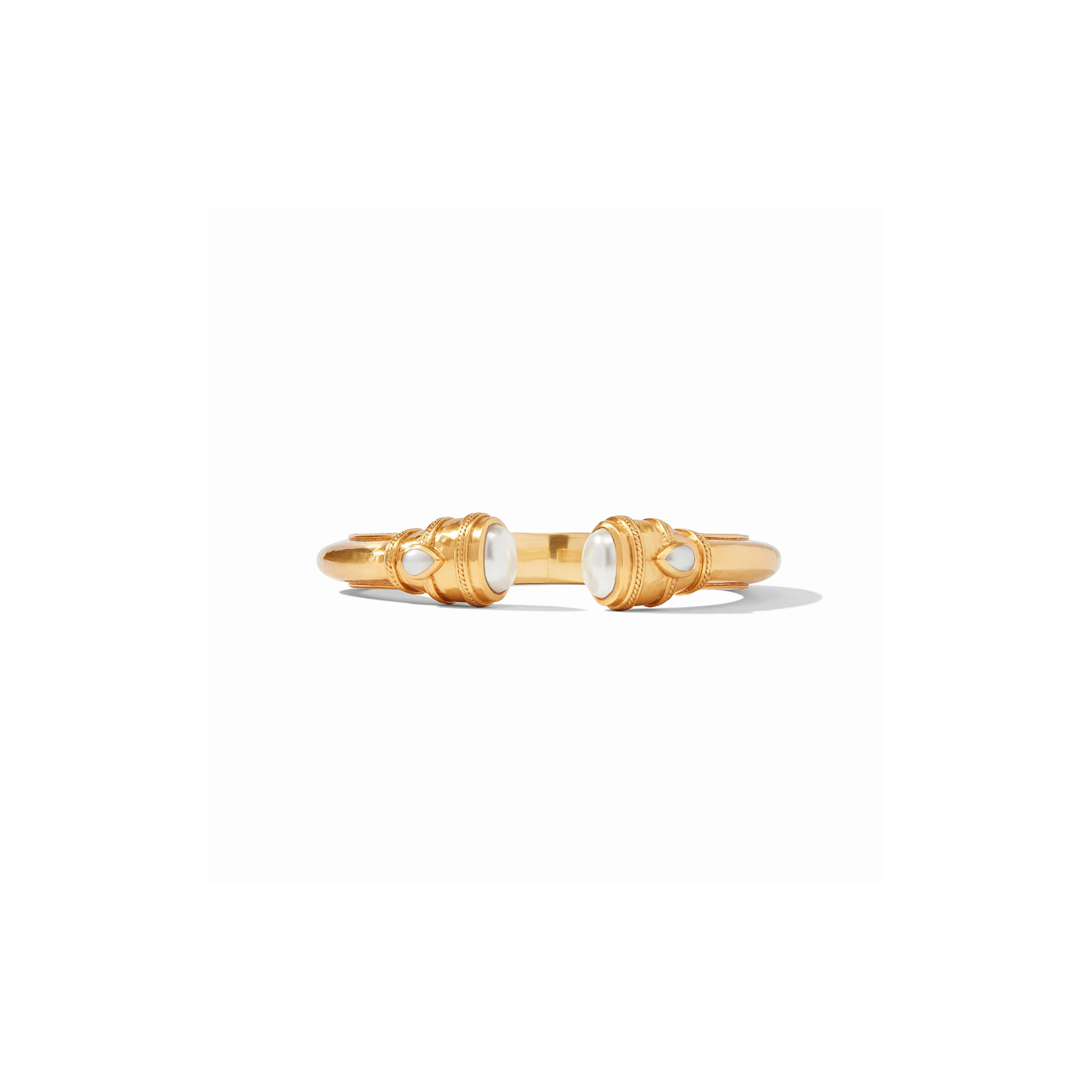Cannes Demi Cuff -Pearl/Gold