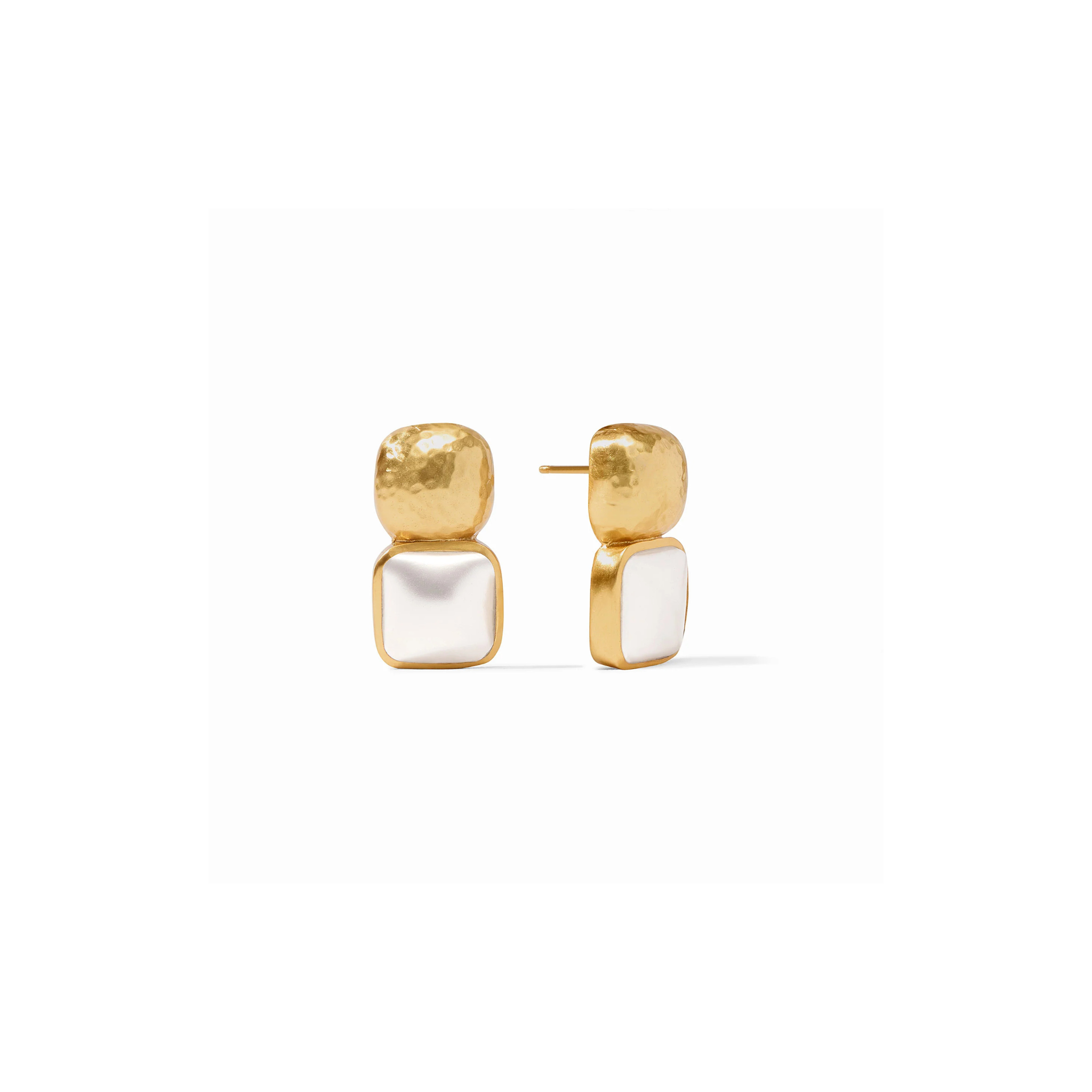 Catalina Earring -Pearl/Gold