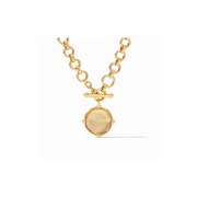 Honeybee Demi Necklace -Iridescent Champagne/Gold
